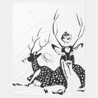 Animez votre couverture avec des animaux fleecefilt