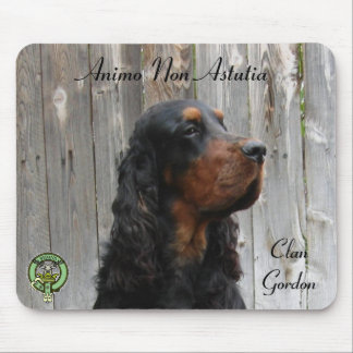 Animo Non Astutia, Gordon Setter Mousepad Musmatta