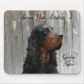 Animo Non Astutia, Gordon Setter Mousepad Musmatta