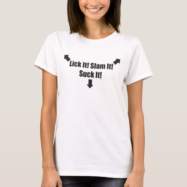 Aning-den-Slam-den-Suga-honom T-shirt (Framsida)