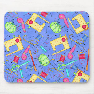 Aningar Mousepad för vintergrönablåttsömnad Musmatta