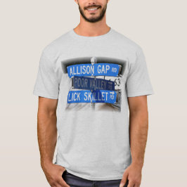 Aningkastrull, fattig dal & Allison Gap T-shirt