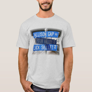 Aningkastrull, fattig dal & Allison Gap T-shirt