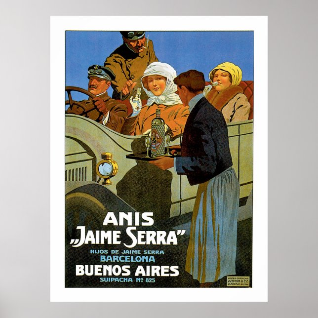 Anis ’Jaime Serra’ Poster (Framsidan)