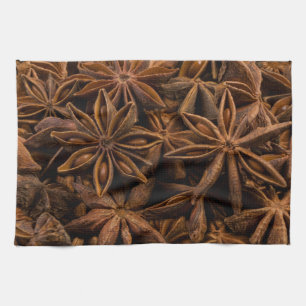 Anise Stars Mönster Kökshandduk