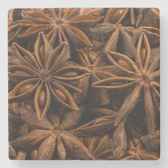 Anise Stars Mönster Stenunderlägg (Framsidan)