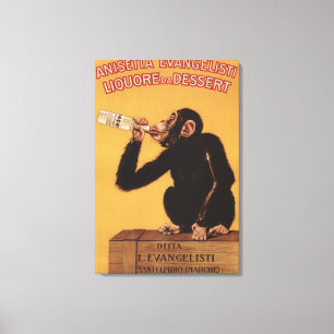 Anisetta Evangelisti Liquore da efterrätt Canvastryck