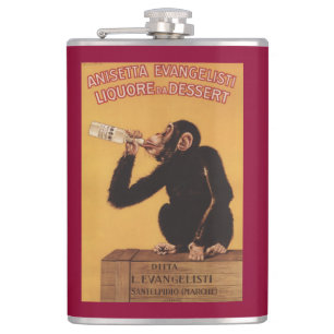 Anisetta Evangelisti Liquore da efterrätt Fickplunta