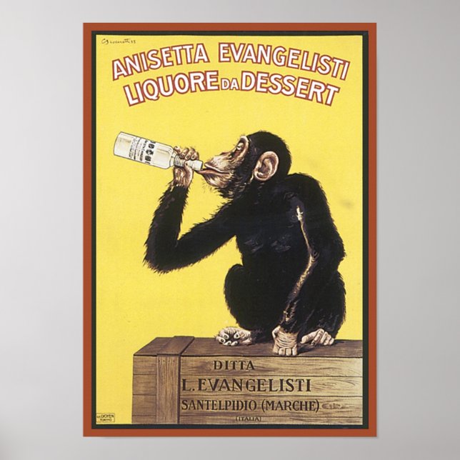 Anisetta Evangelisti Poster (Framsidan)