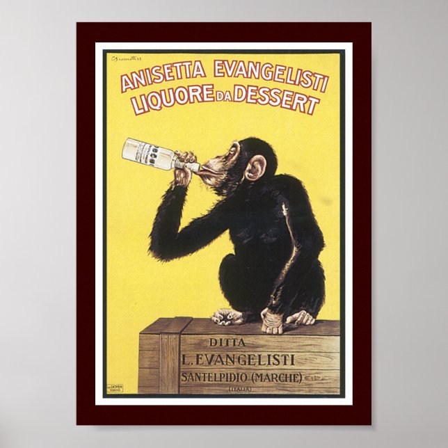 Anisetta Evangelisti Poster (Framsidan)