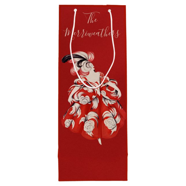 Anisette Red Wine Gift Bag (Baksidan)