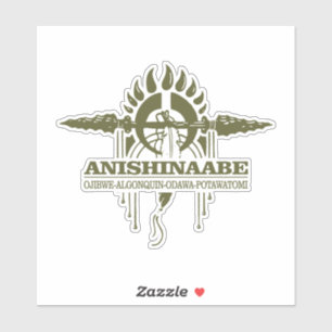 Anishinaabe 2o klistermärken