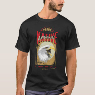 Anishinaabe Native American Eagle Spirit Vintage H T Shirt