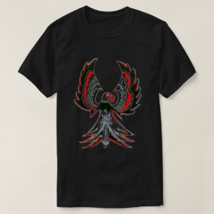 Anishinaabe Thunderbird Black Tee Shirt