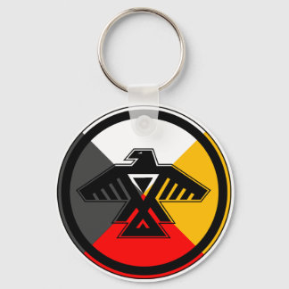 Anishinabek Dodem & 4 Directions Keychain Nyckelring