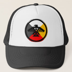 Anishinabek Dodem & hatt för 4 riktningar Keps