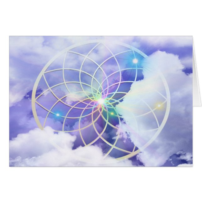 Anishinabek Dreamcatcher kort (Framsidan Horizontal)