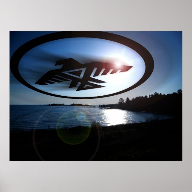 Anishinabek Thunderbird Poster (Framsidan)