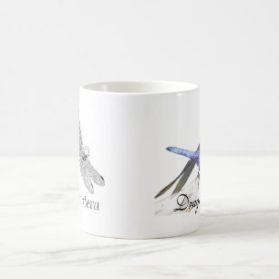 Anisoptera sländateckning kaffemugg