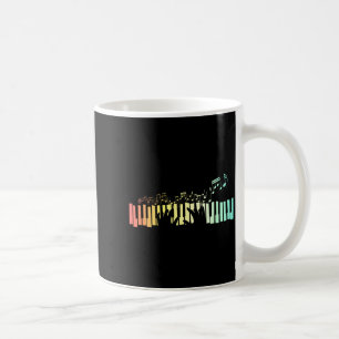 Anist Tangentbord Musik Noter Ano Kaffemugg