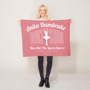 Anita Dambrobroms Dance Studio Fleece Blanket