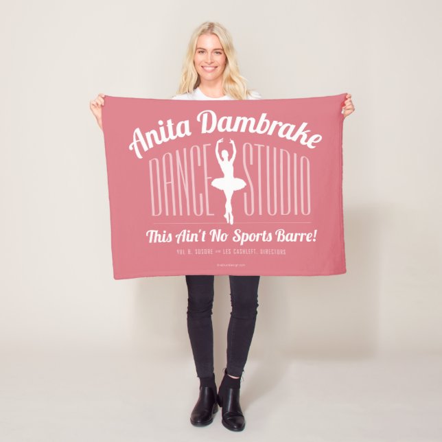 Anita Dambrobroms Dance Studio Fleece Blanket (På plats)