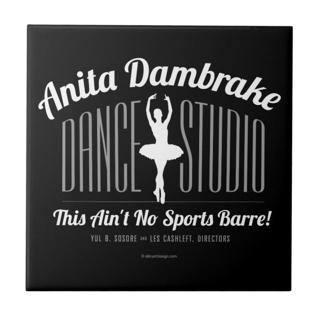Anita Dambrobroms Dance Studio Kakelplatta (Framsidan)