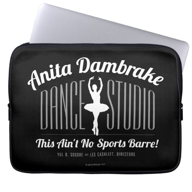 Anita Dambrobroms Dance Studio Laptop Fodral (Framsidan)