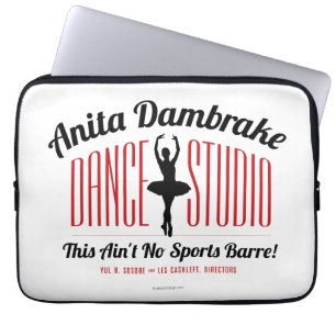Anita Dambrobroms Dance Studio Laptop Sleeve