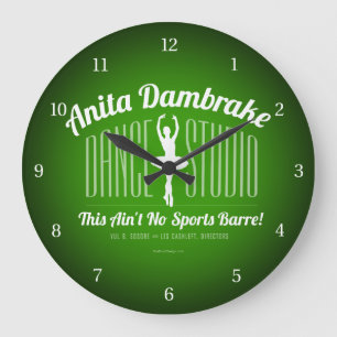Anita Dambrobroms Dance Studio Stor Klocka