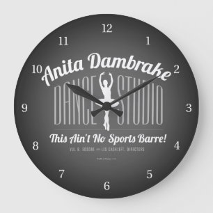 Anita Dambrobroms Dance Studio Stor Klocka