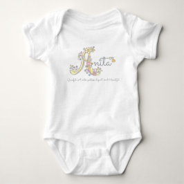 Anita Girl namn dekorativ anpassningsbar T Shirt