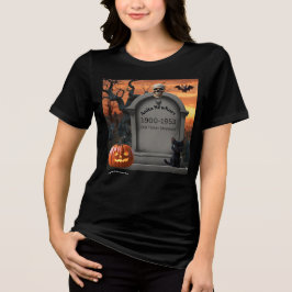 ’Anita Newhart’ Halloween Headstone Humor T Shirt