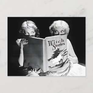 Anita Page & Gwen Lee Movie Stars, Halloween Photo Vykort