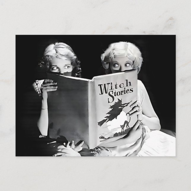 Anita Page & Gwen Lee Movie Stars, Halloween Photo Vykort (Framsida)