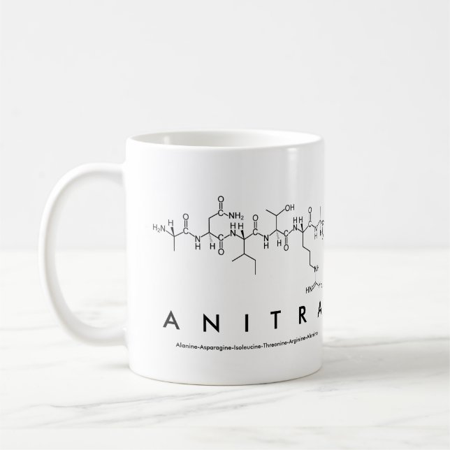 Anitra peptide namn mugg (Vänster)