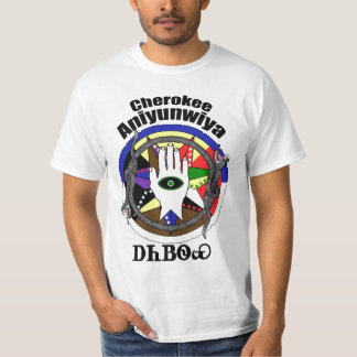 Aniyunwiya Cherokee skjorta Tee