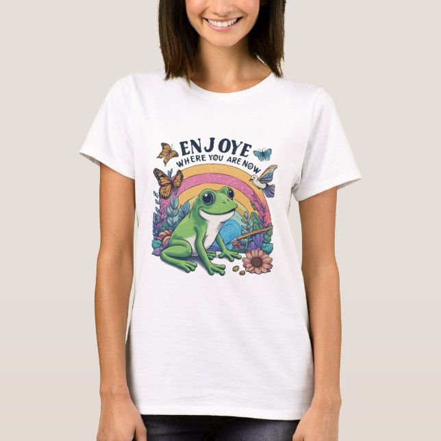 anjoye where you now t shirt (Framsida)