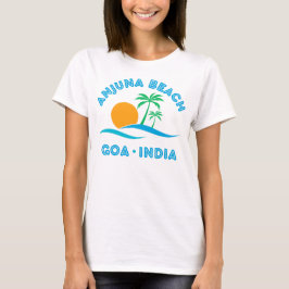 ANJUNA BEACH-GOA INDIA T SHIRT
