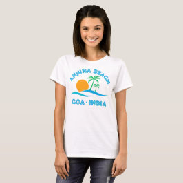 ANJUNA BEACH-GOA INDIA T SHIRT