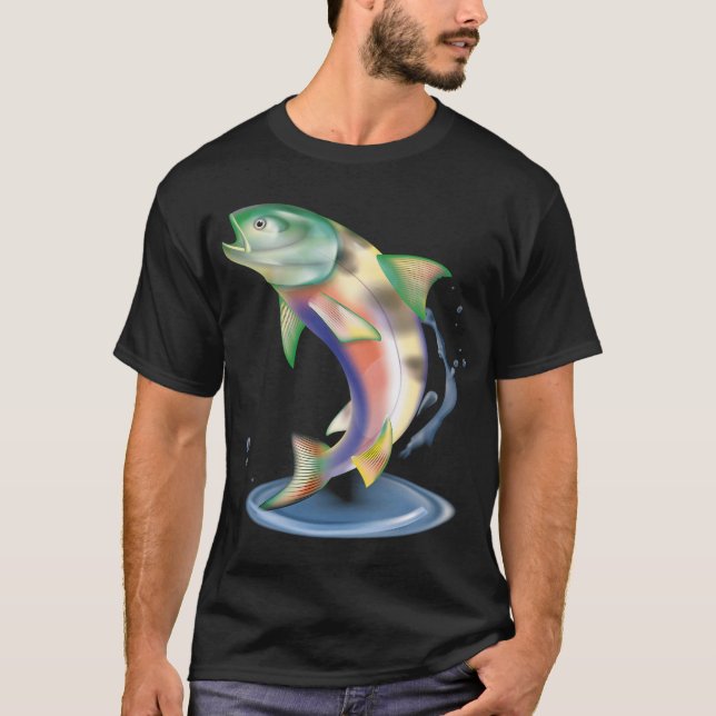 ank katt fisk t shirt (Framsida)