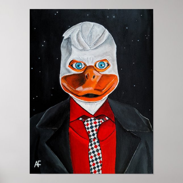 Ank-målningen av Alfred Fox Poster (Framsidan)