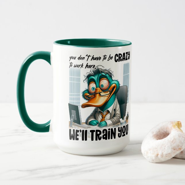 Ank Tränare Humor Mugg (Med munk)