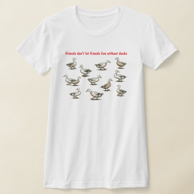 Ank-vänner T Shirt (Laydown)