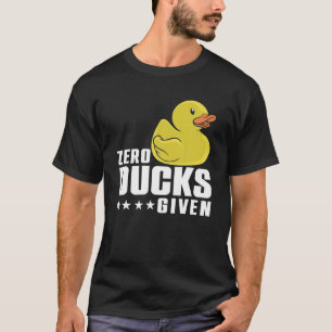 Anka Älskare Funny Anka Zero Ankor med barn T Shirt