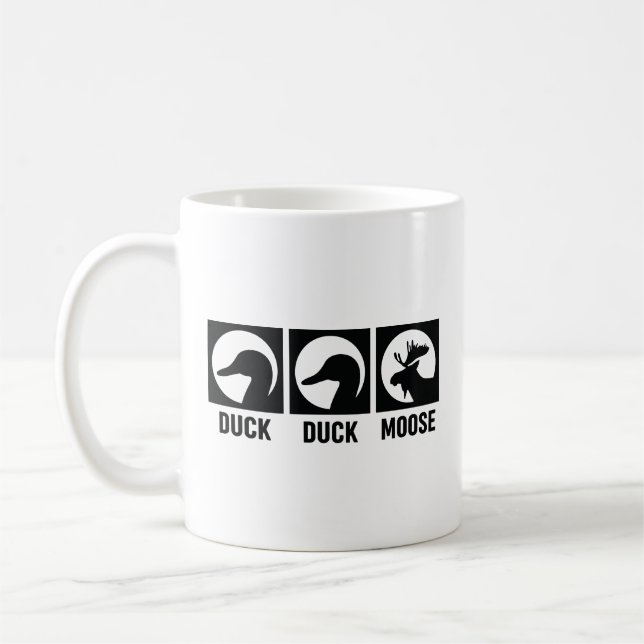 Anka Anka Älg Kaffemugg (Vänster)