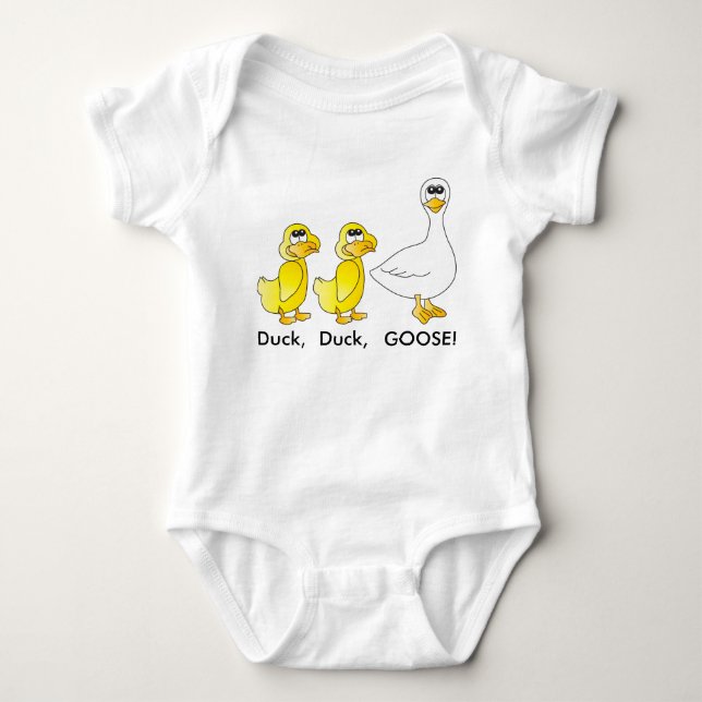 Anka anka, baby för gås | t-shirt (Framsida)