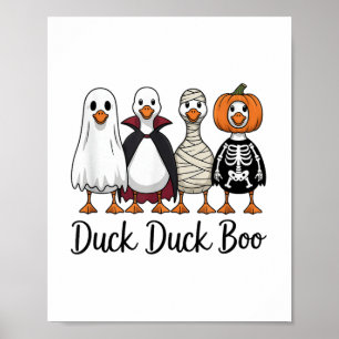 Anka Anka Boo Funny Goose Halloween Costume_1 Poster
