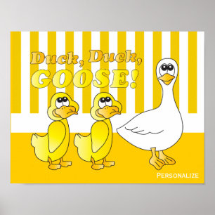 Anka, Anka, Goose Baby Nursery Theme Poster