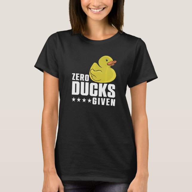 Anka Anka Zero Ankor med barn T Shirt (Framsida)